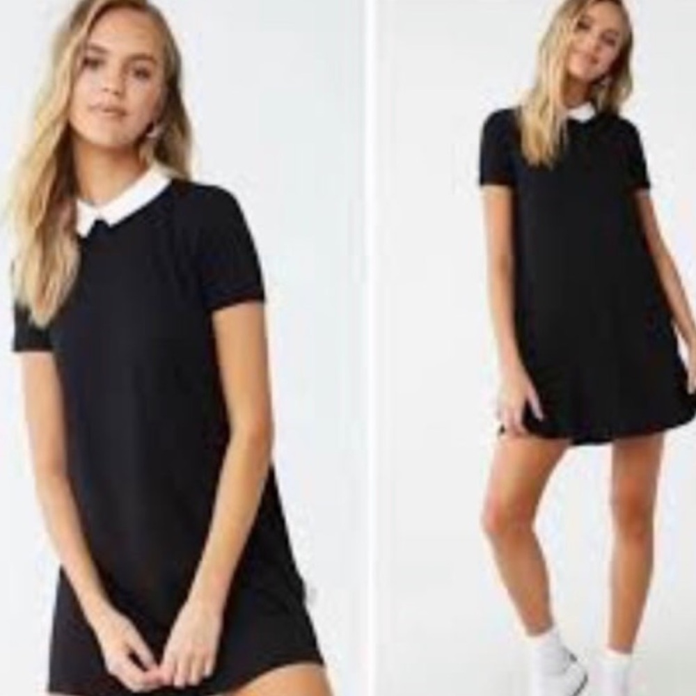 FOREVER 21 Women  Chelsea Collar Mini Dress | M
